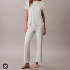 Calvin Klein Light Mint colored modal pajama pants size xl